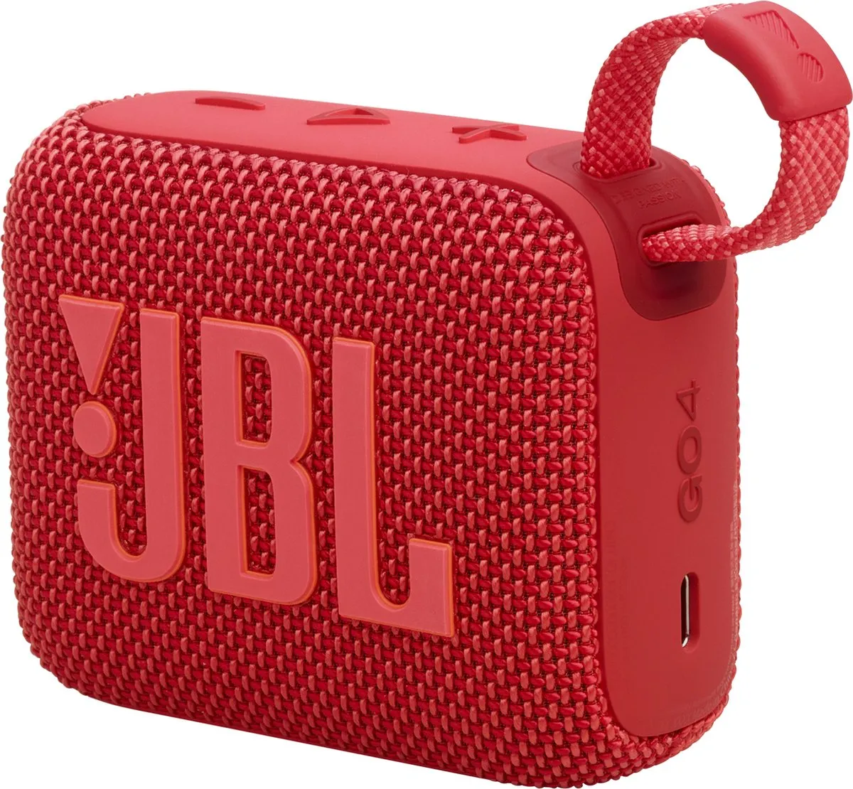 JBL Go 4 Draadloze Bluetooth Speaker - 7 uur - IP67 - Rood