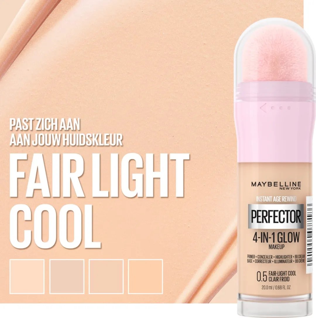 Maybelline New York Instant Age Rewind Perfector 4-in-1 Glow - Fair Light Cool