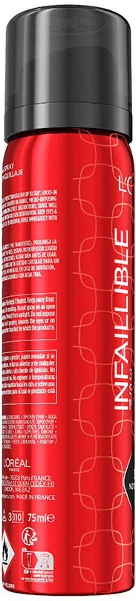 L'Oréal Paris Infaillible 3-Second Setting Mist 75ml