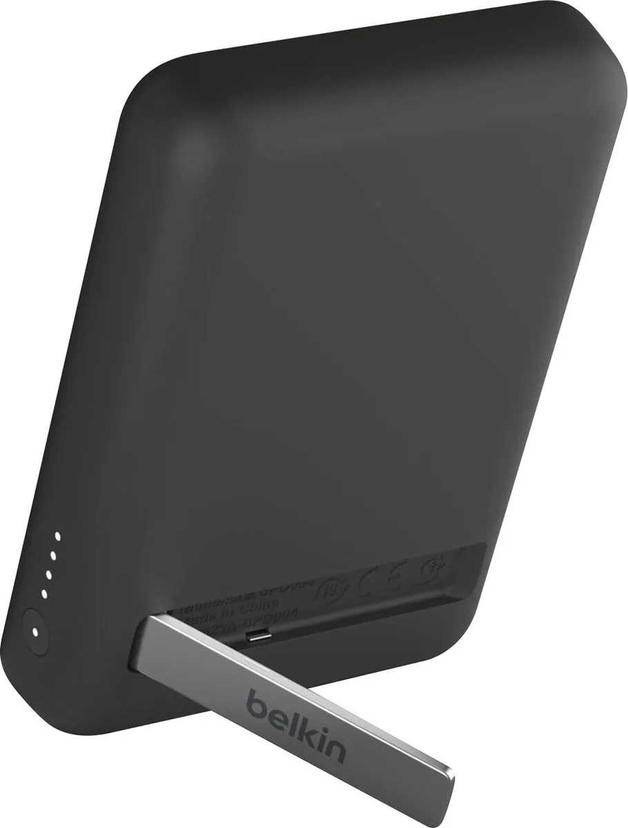 Belkin BPD004BTBK Draadloze Powerbank 5000mAh - MagSafe - Zwart