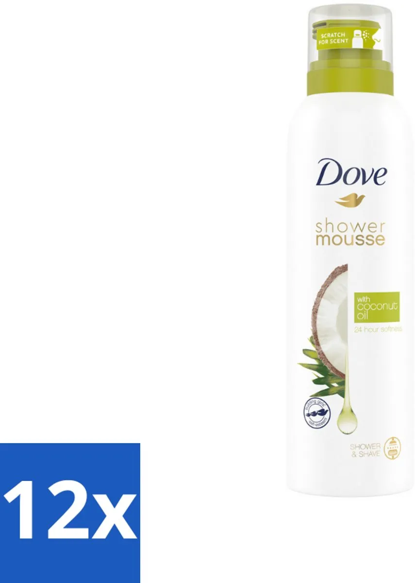 Dove Shower Foam Kokosolie 200ml