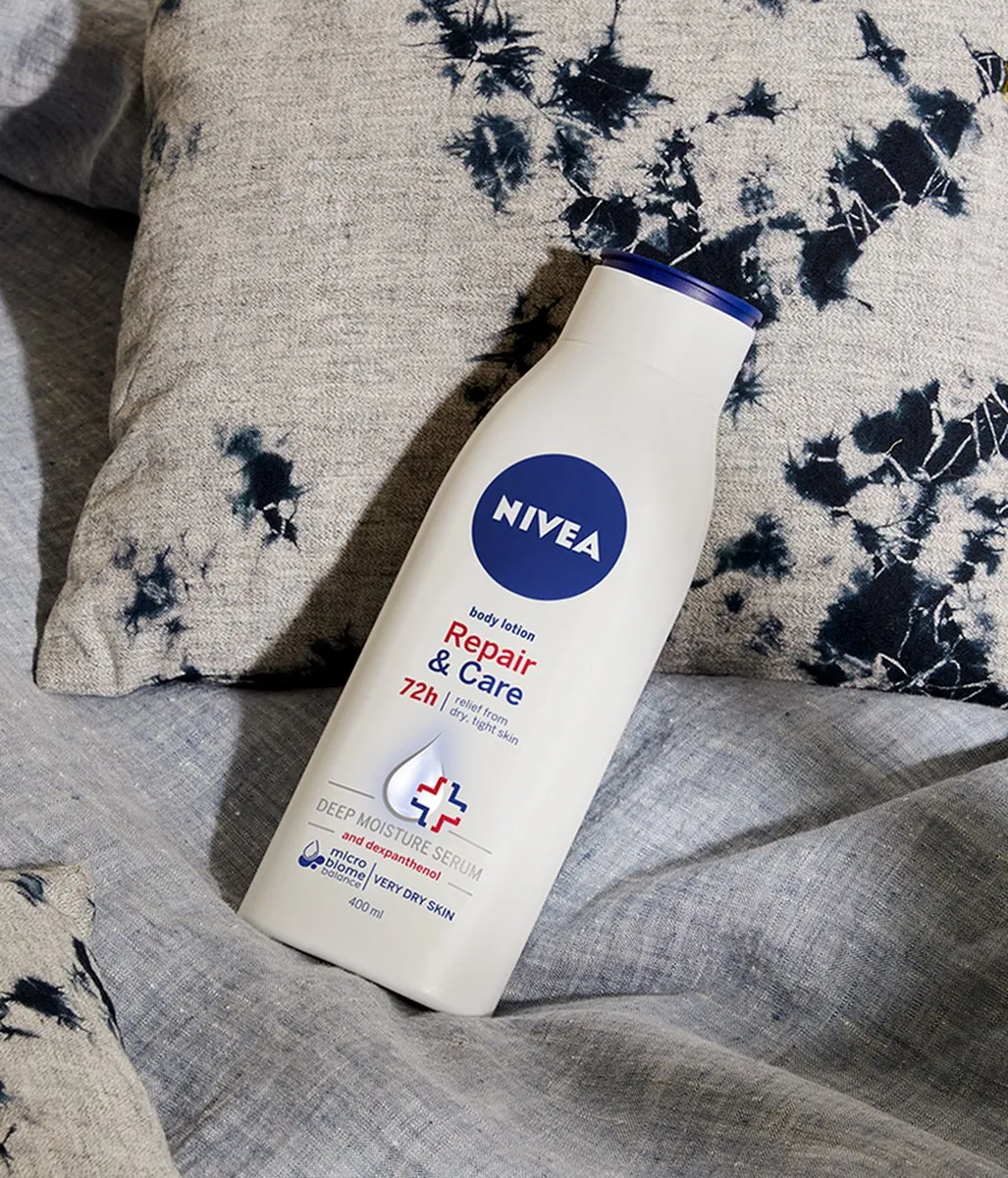 NIVEA Repair & Care Bodylotion - 1200ml (3x400ml) - Zeer droge huid