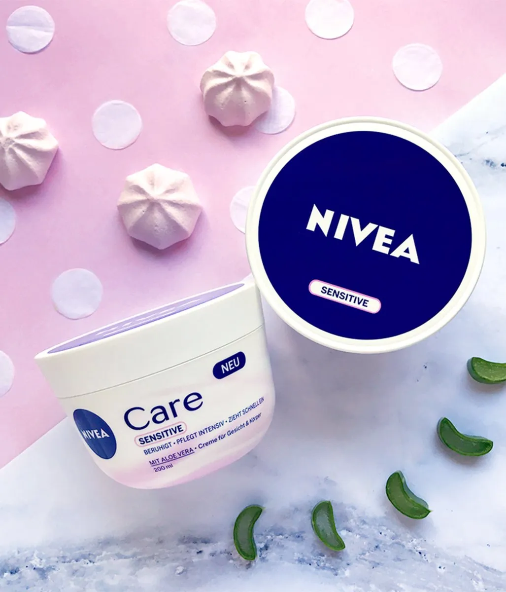 NIVEA Care Sensitive Bodycrème 200ml - Aloë Vera