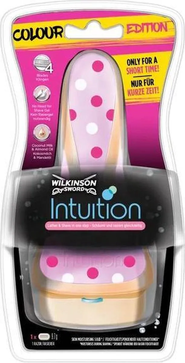 Wilkinson Sword Intuition Limited Color Edition Houder - Roze
