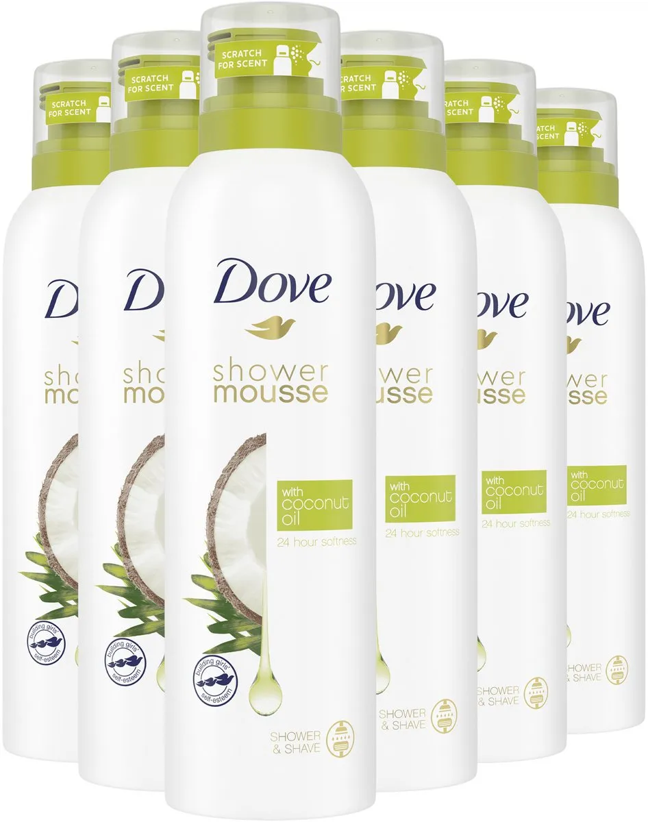 Dove Shower Mousse Coconut Oil
