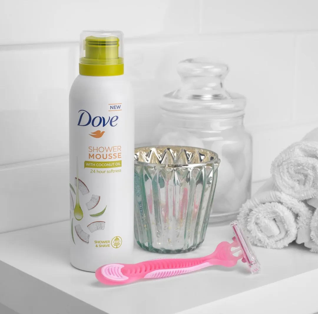 Dove Shower Mousse Coconut Oil - 6x200ml