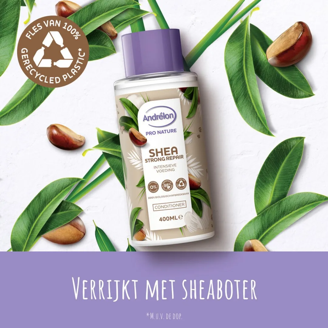 Andrélon Pro Nature Shea Strong Repair Haarconditioner 400ml
