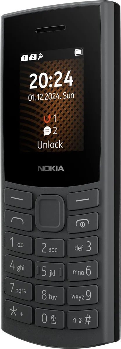 Nokia 105 4G - Zwart