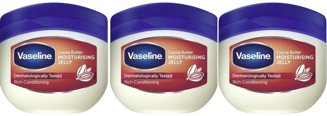 Vaseline Pure Petroleum Jelly Cacoa 3x100ml