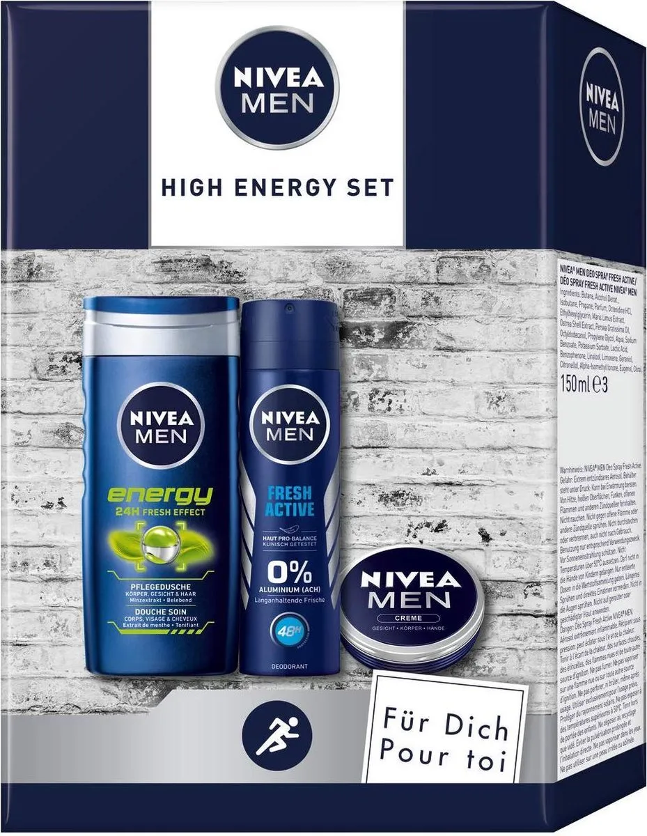 NIVEA Men High Energy Verzorgingsset