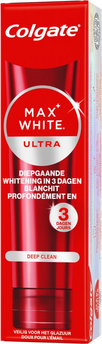 Colgate Max White Ultra Deep Clean Tandpasta 75ml