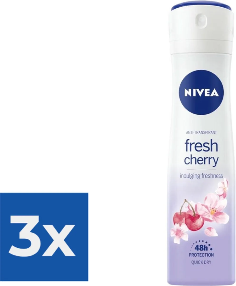 NIVEA Anti-transpirant Fresh Cherry 450ml
