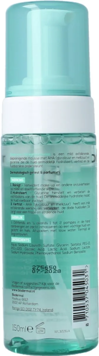 Biodermal Reinigingsmousse 150ml