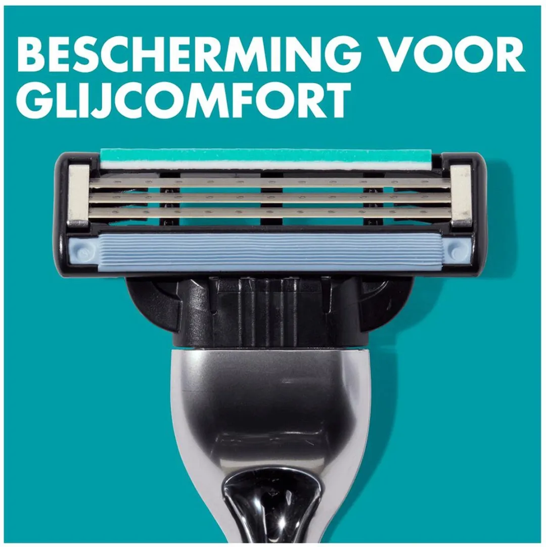 Gillette Mach3 Scheermesjes - 8 Stuks - Blauw