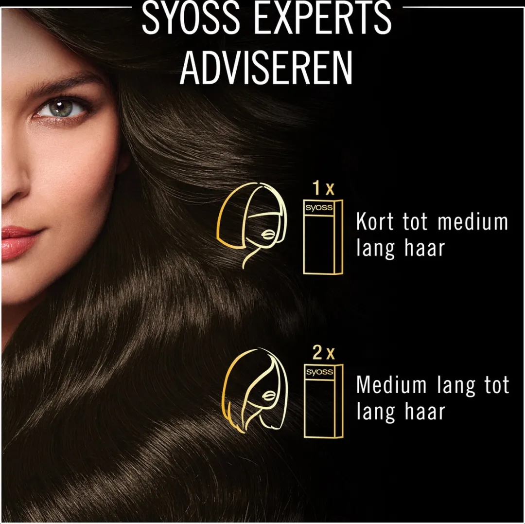 SYOSS Oleo Intense 4-50 Haarverf IJzig Bruin - 115ml - afbeelding 6 van 6