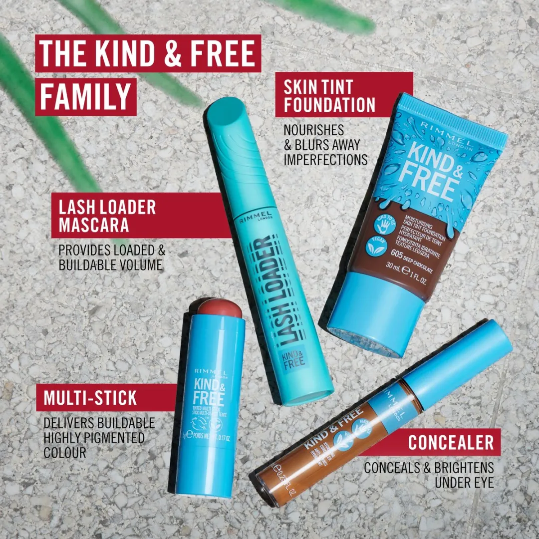 Rimmel Kind & Free Lash Loader Mascara 9,5ml - Aubergine