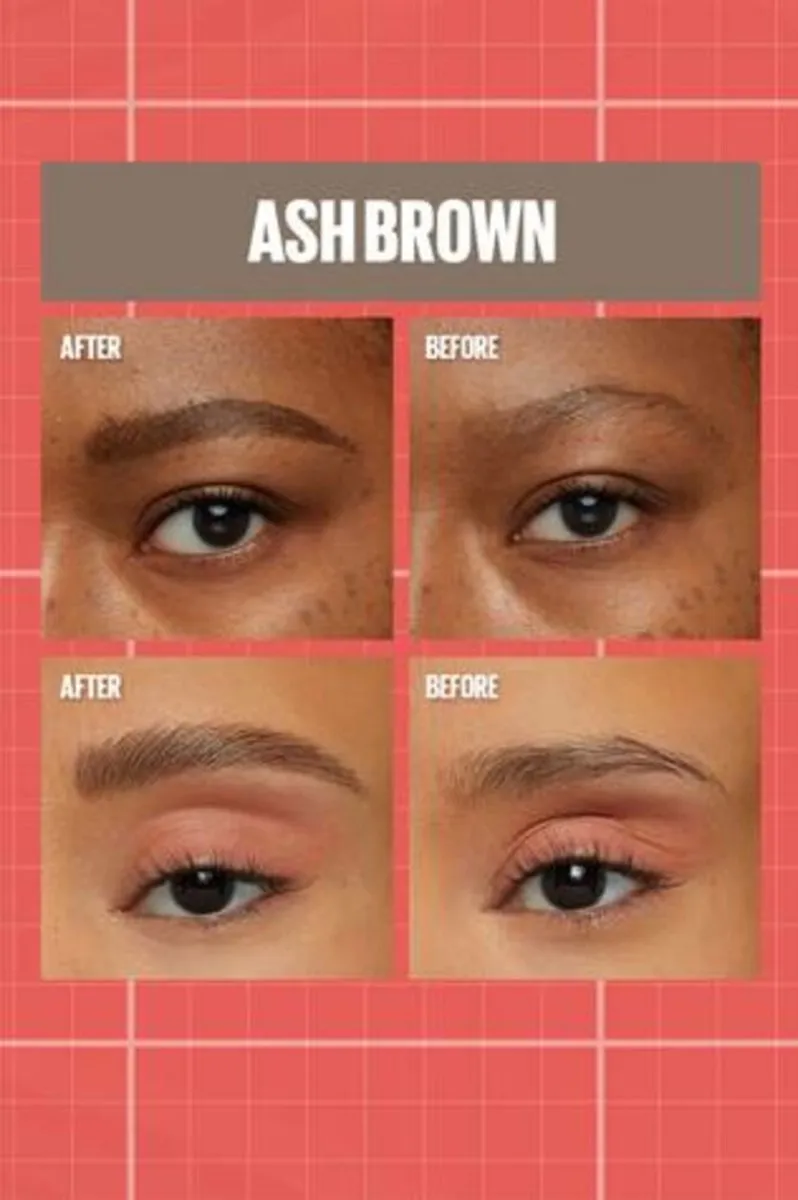 Maybelline Build-A-Brow Wenkbrauwpotlood/Gel Ash Brown - 1.65g