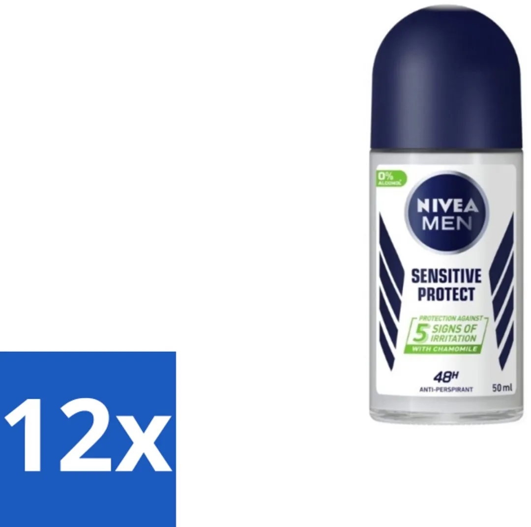 NIVEA Men Sensitive Protect Deodorant Roller 50ml