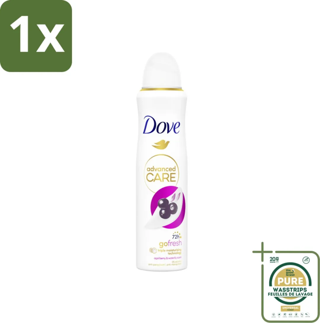 Dove Deodorant Spray Acai Berry & Waterlily 150ml