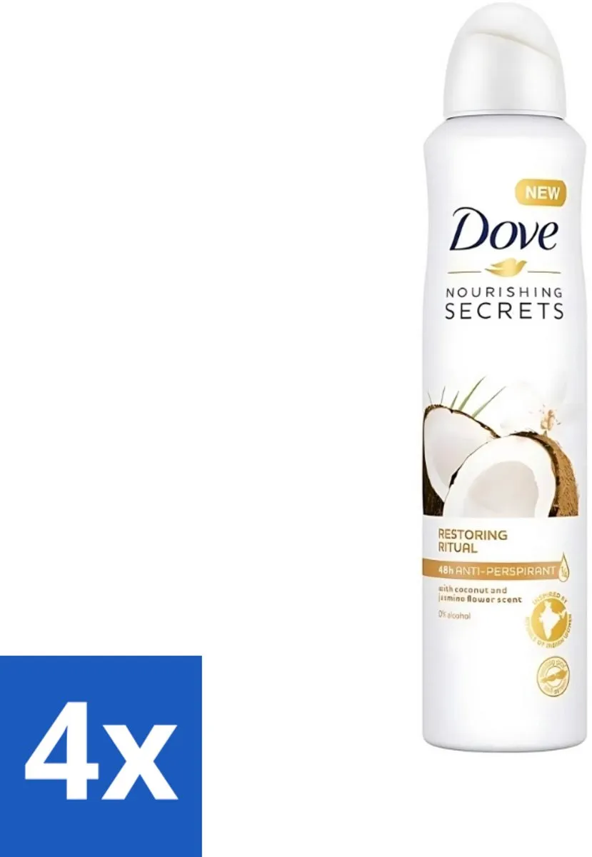 Dove Deodorant Spray Coconut & Jasmine Flower 1000ml
