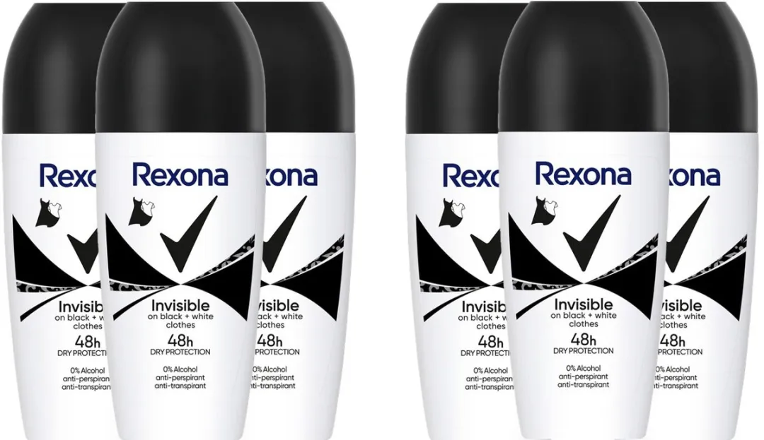 Rexona Deo Roll-on Invisible Black & White 50ml