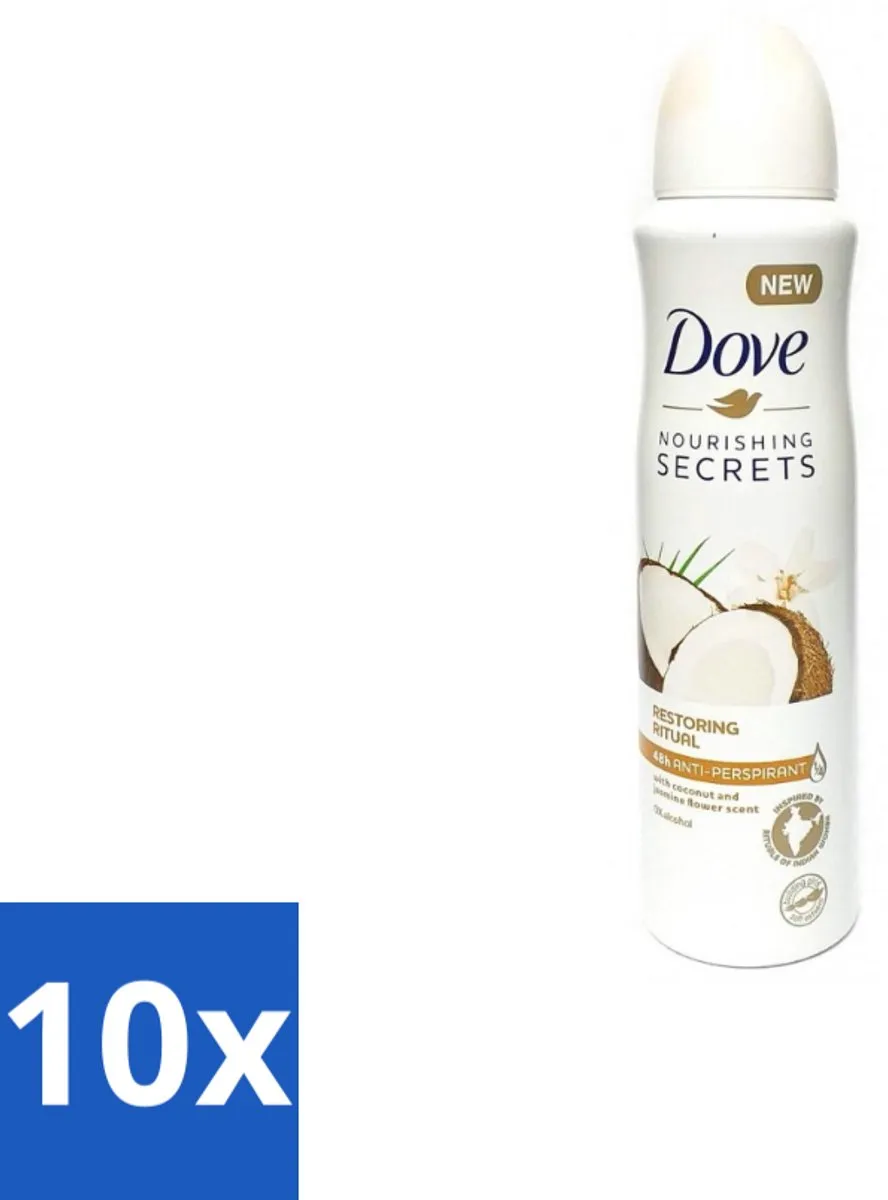 Dove Deodorant Spray Restoring Ritual Cocos & Jasmijn 150ml