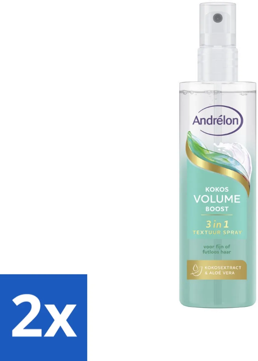 Andrélon Kokos Volume Boost Textuur Spray 3-in-1