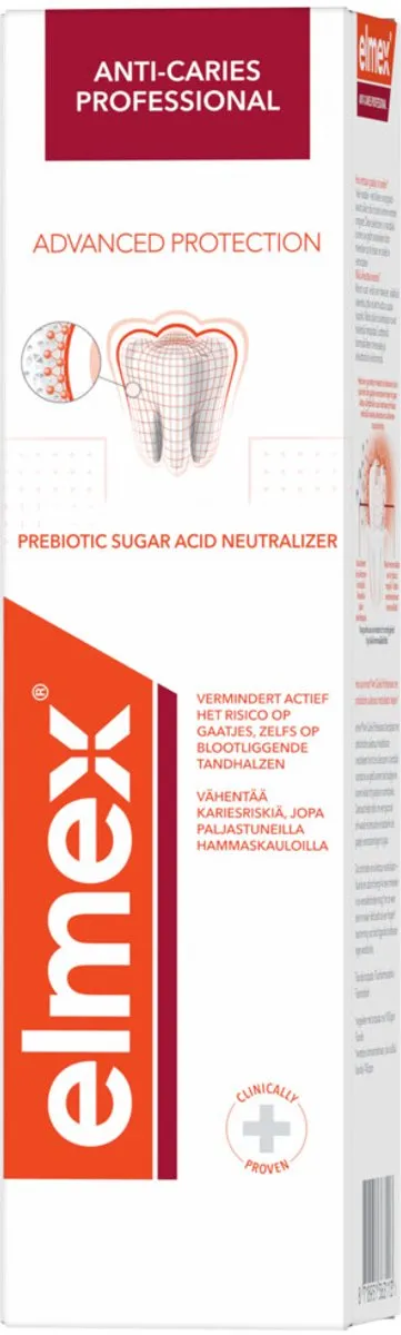 Elmex Anti-Cariës Tandpasta 75ml - 15 Stuks