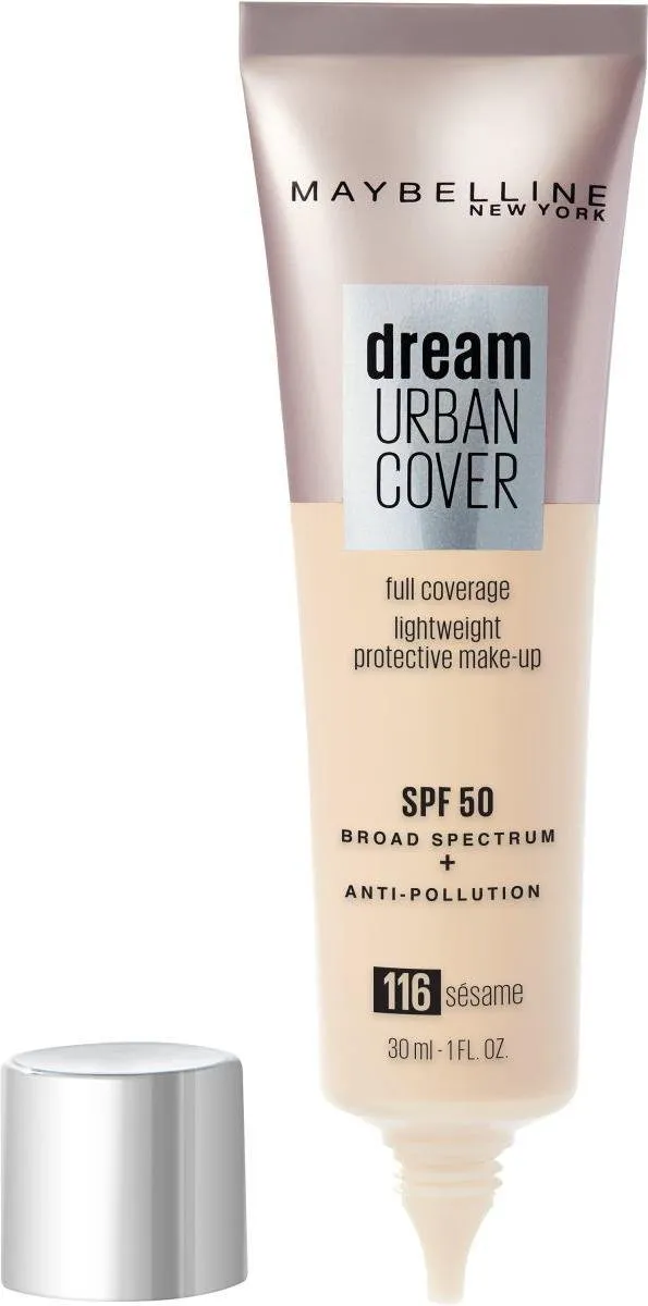 Maybelline Dream Urban Cover Foundation 116 Sesame - 30ml