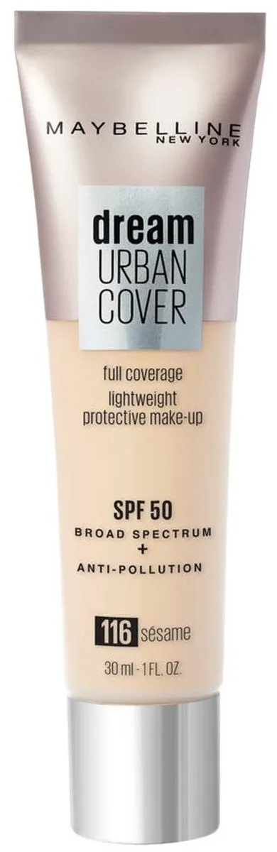 Maybelline Dream Urban Cover Foundation 116 Sesame - 30ml