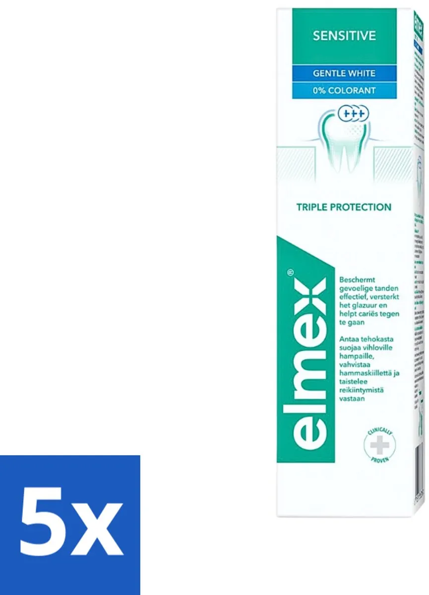 Elmex Sensitive Whitening Tandpasta 75ml