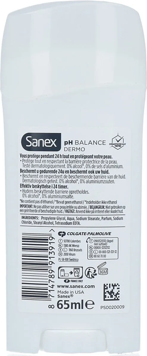 Sanex Dermo Protector Deo Stick 65ml