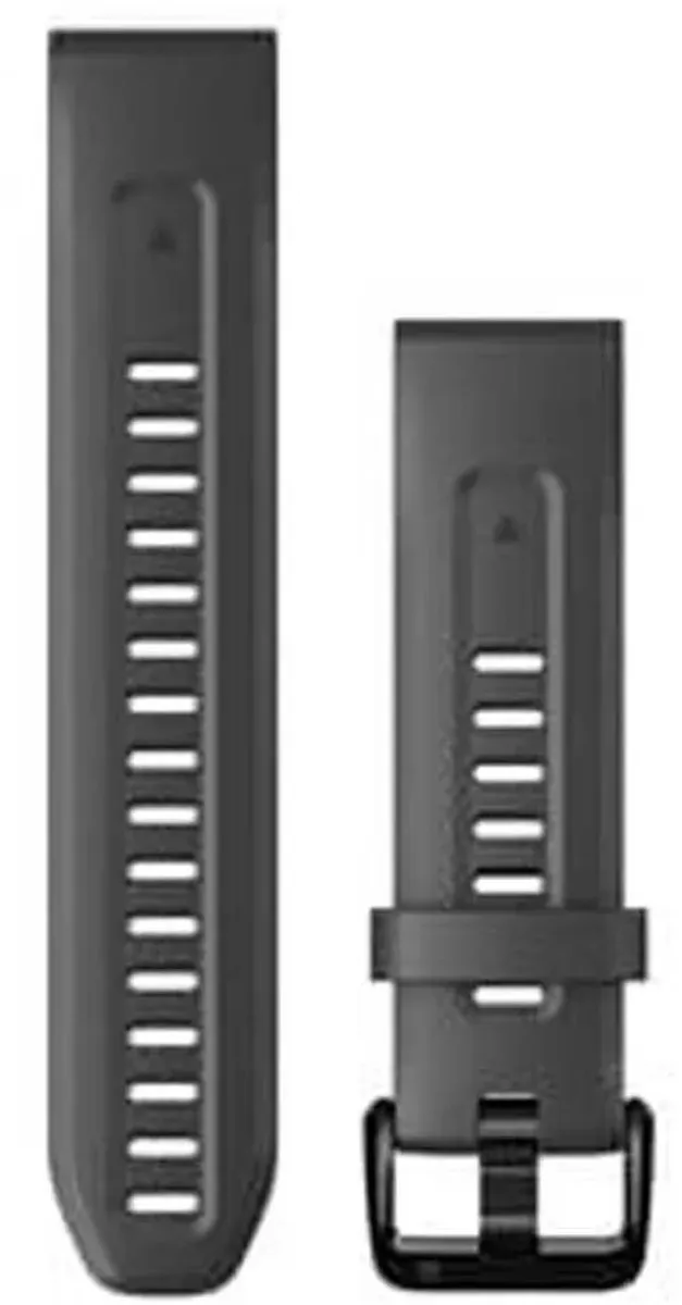 Garmin QuickFit Siliconen Bandje 20mm - Zwart