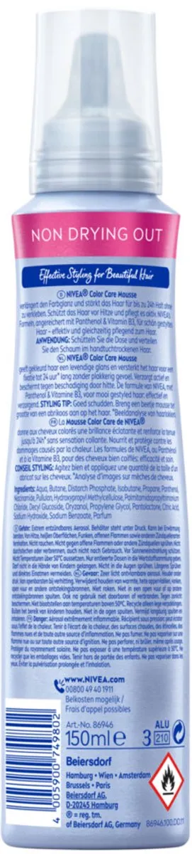 NIVEA Color Care & Protect Haarmousse 150ml