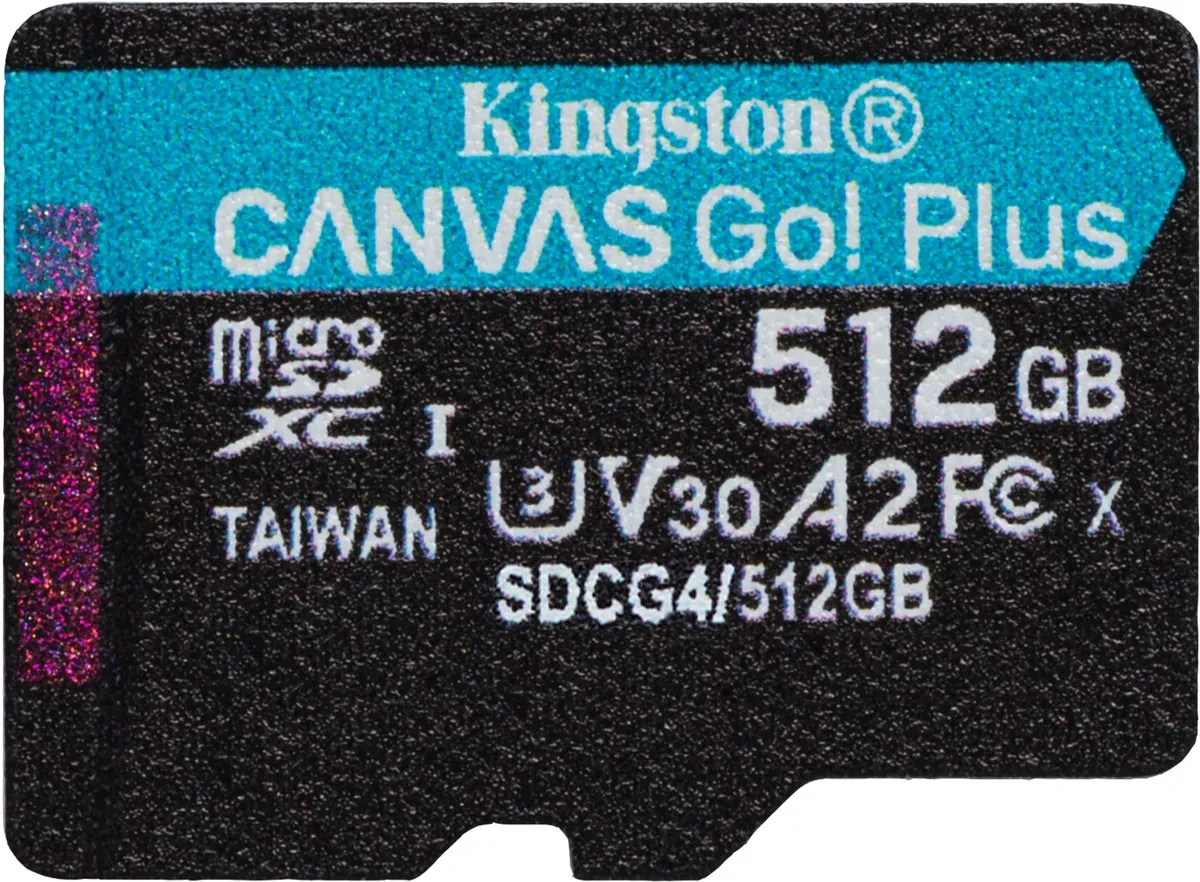 Kingston Canvas Go! Plus SDCG4/512GBSP microSDXC 512GB
