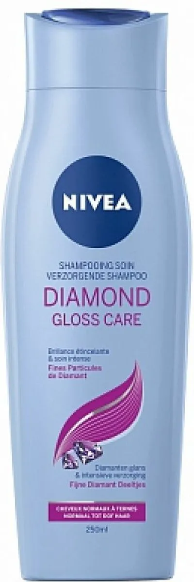 NIVEA Shampoo Diamond Gloss 250ml - afbeelding 6 van 6