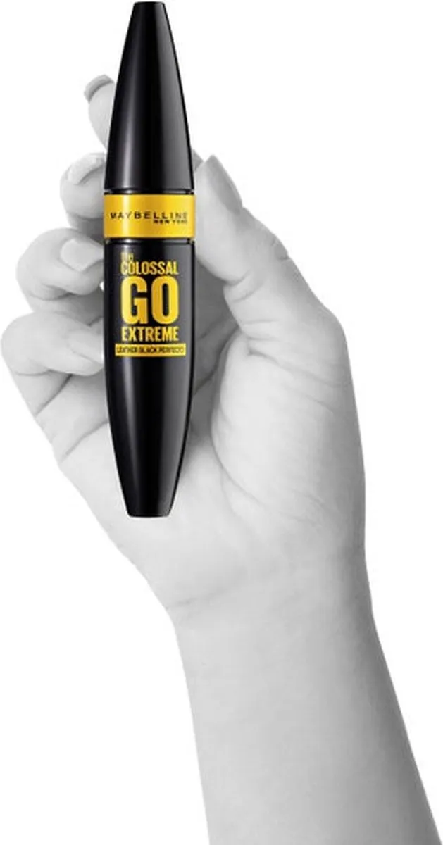 Maybelline The Colossal Go Extreme Leather Mascara 12ml - Zwart