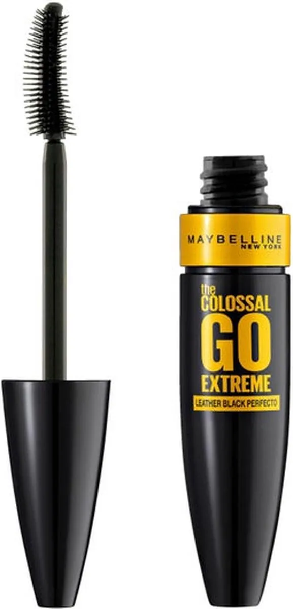 Maybelline The Colossal Go Extreme Leather Mascara 12ml - Zwart