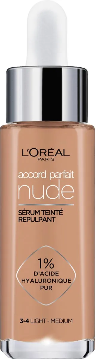 L'Oréal Paris Accord Parfait Nude Volume Foundation 30ml - Light Medium