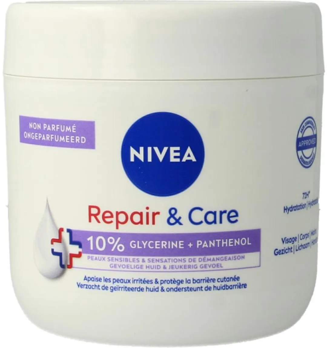 NIVEA Repair & Care Sensitive Bodycrème 400ml - afbeelding 6 van 6