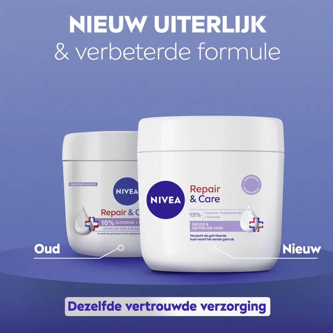 NIVEA Repair & Care Sensitive Bodycrème 400ml