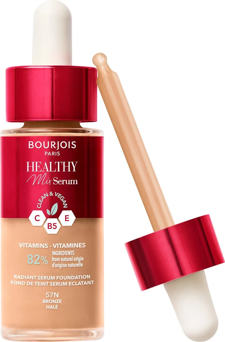 Bourjois Healthy Mix 57N Bronze Serum Foundation 30ml