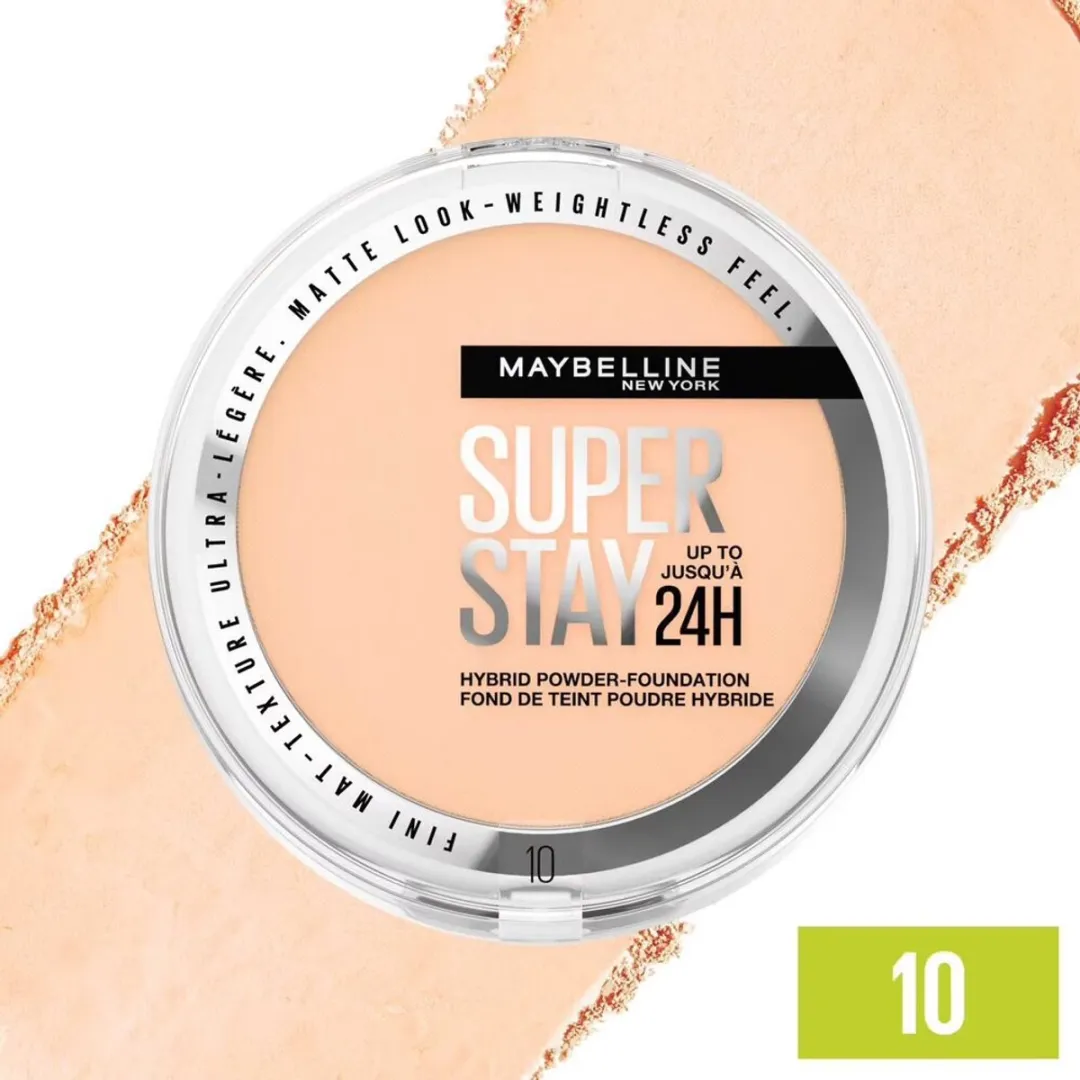 Maybelline SuperStay 24H Hybrid Powder Foundation 10 - 53g