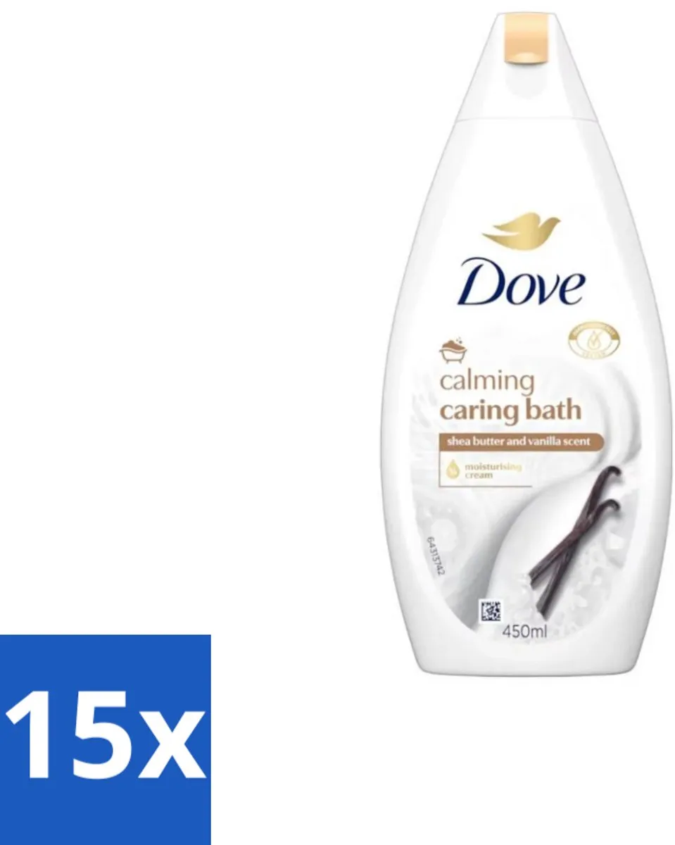 Dove Badcrème Sheaboter & Vanille 450ml