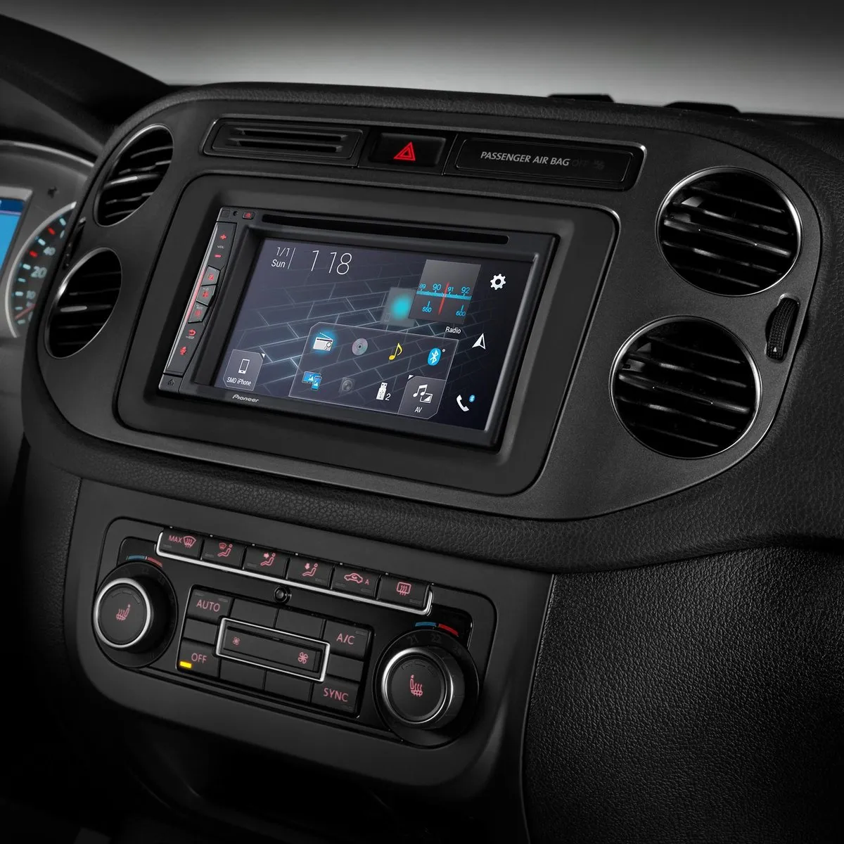 Pioneer AVIC-Z630BT 2DIN Navigatie GPS - Zwart
