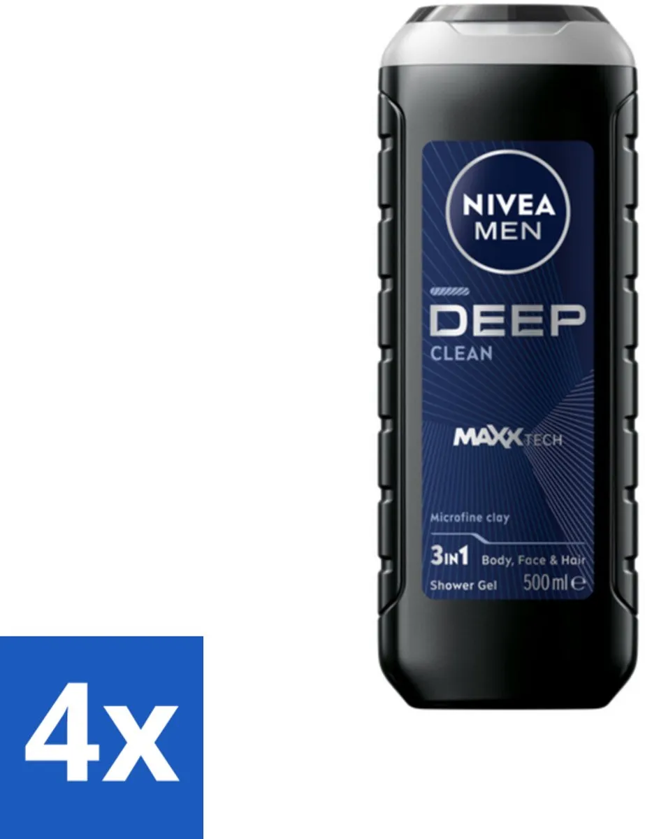 NIVEA MEN Deep Clean Douchegel 500ml