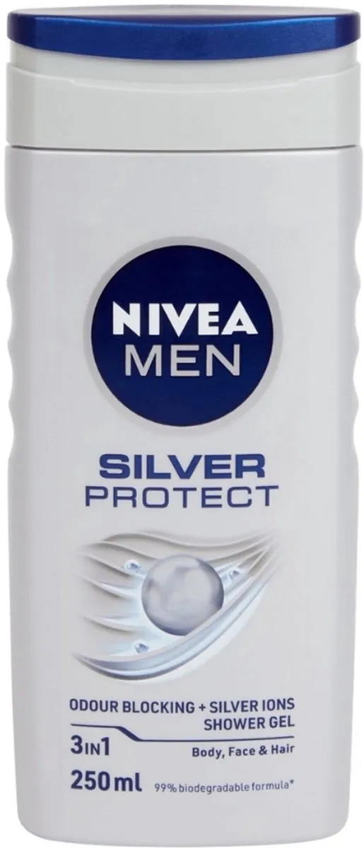 NIVEA Men Silver Protect Douchegel 250ml - 20 Stuks