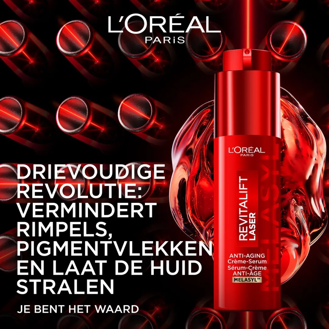 L'Oréal Paris Revitalift Laser Triple Laser Anti-Aging Crème-Serum 50ml