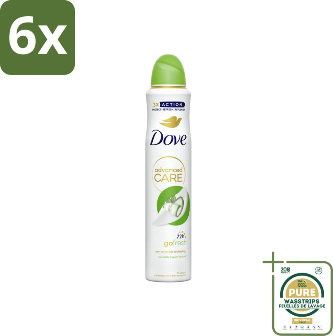 Dove Deodorant Spray Komkommer & Groene Thee 600ml
