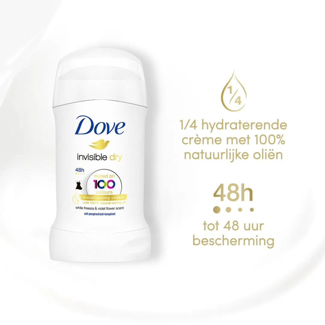 Dove Invisible Dry Roll-on Deodorant - 240ml (6x40ml)